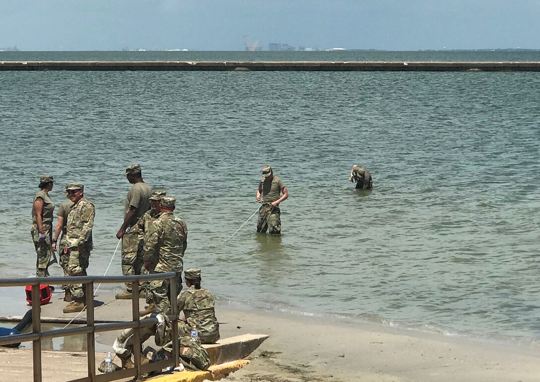 Texas Army Reserve unit takes to the bay