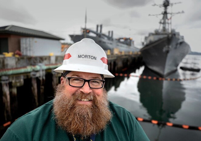 Craig Morton has been in the Contract Management Office at the detachment at Puget Sound Naval Shipyard & intermediate Maintenance Facility’s Everett Detachment for two years after transferring from the U.S. Army Corps of Engineers, Seattle District, where he was a hydro-electric machinery mechanic for over ten years. Morton also served in the Navy for 20 years.