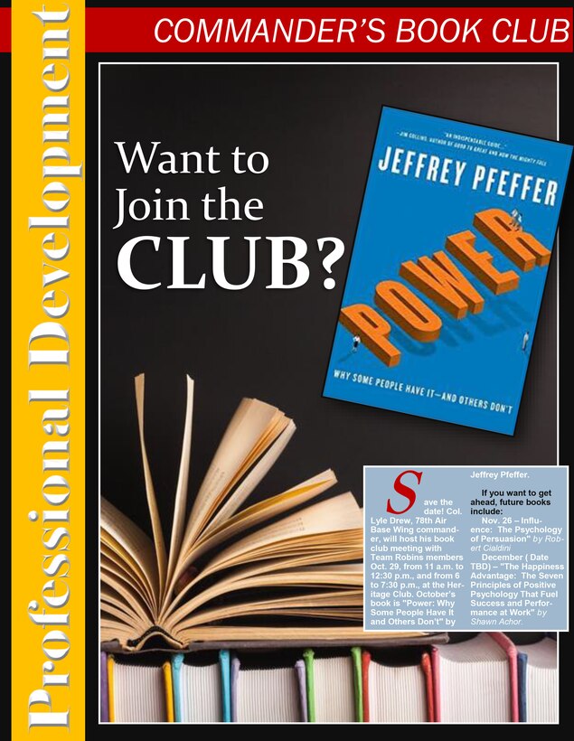 Col. Drew's October Book Club