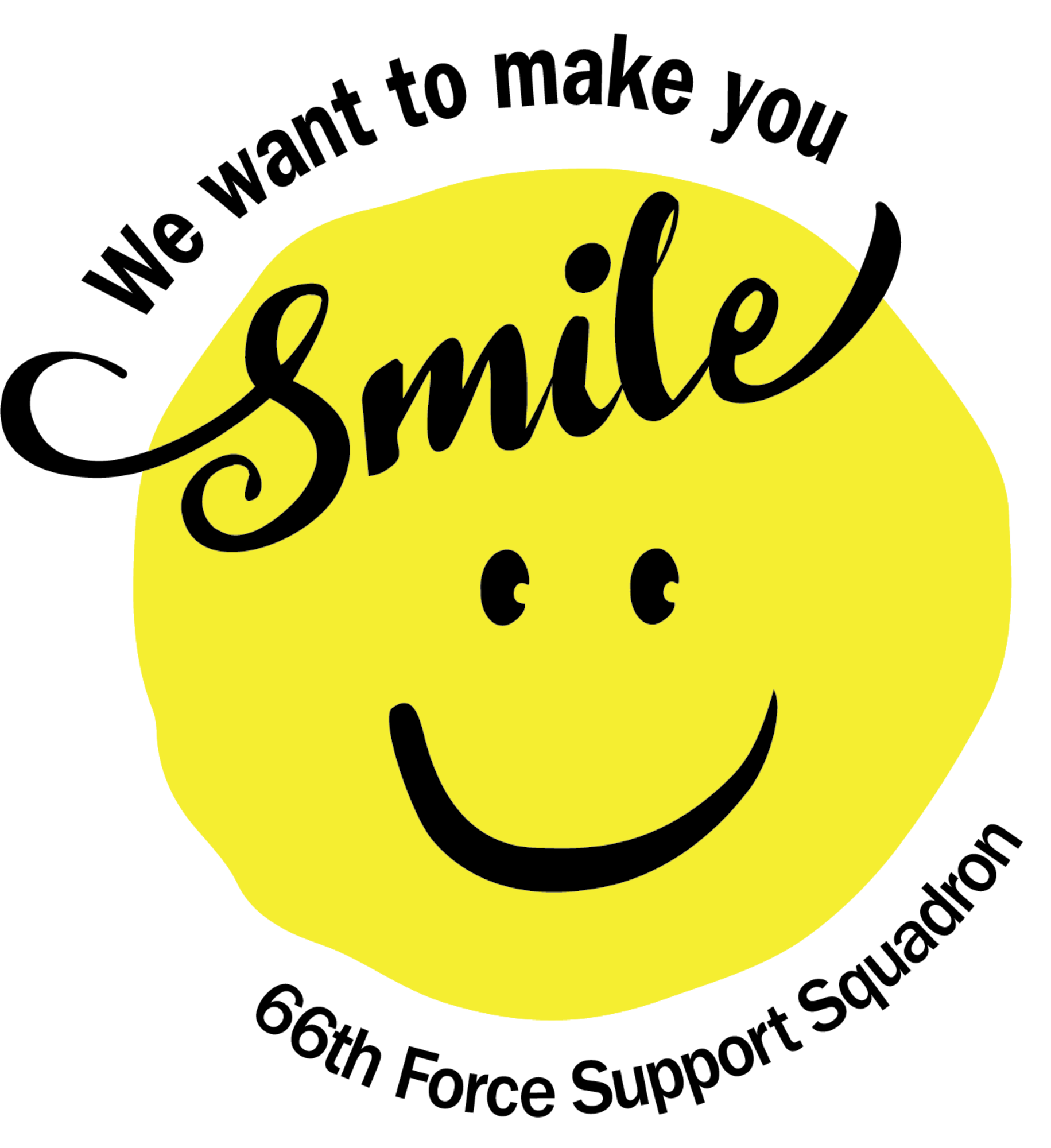 The 66th Force Support Squadron's “We Want to Make You Smile” campaign will offer many ways for patrons to win prizes.