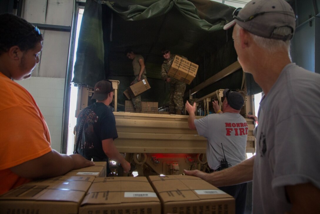 DLA Troop Support provides food, generators, other materials for Hurricane Florence relief efforts