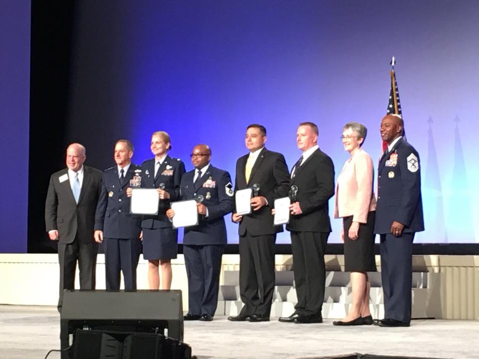 Members of Team BLAZE recognized at AFA in National Harbor > Columbus