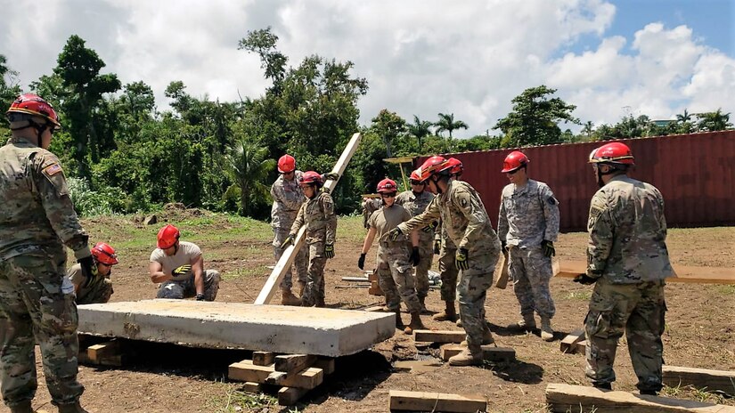 Army Reserve-PR Soldiers Search for Excellence