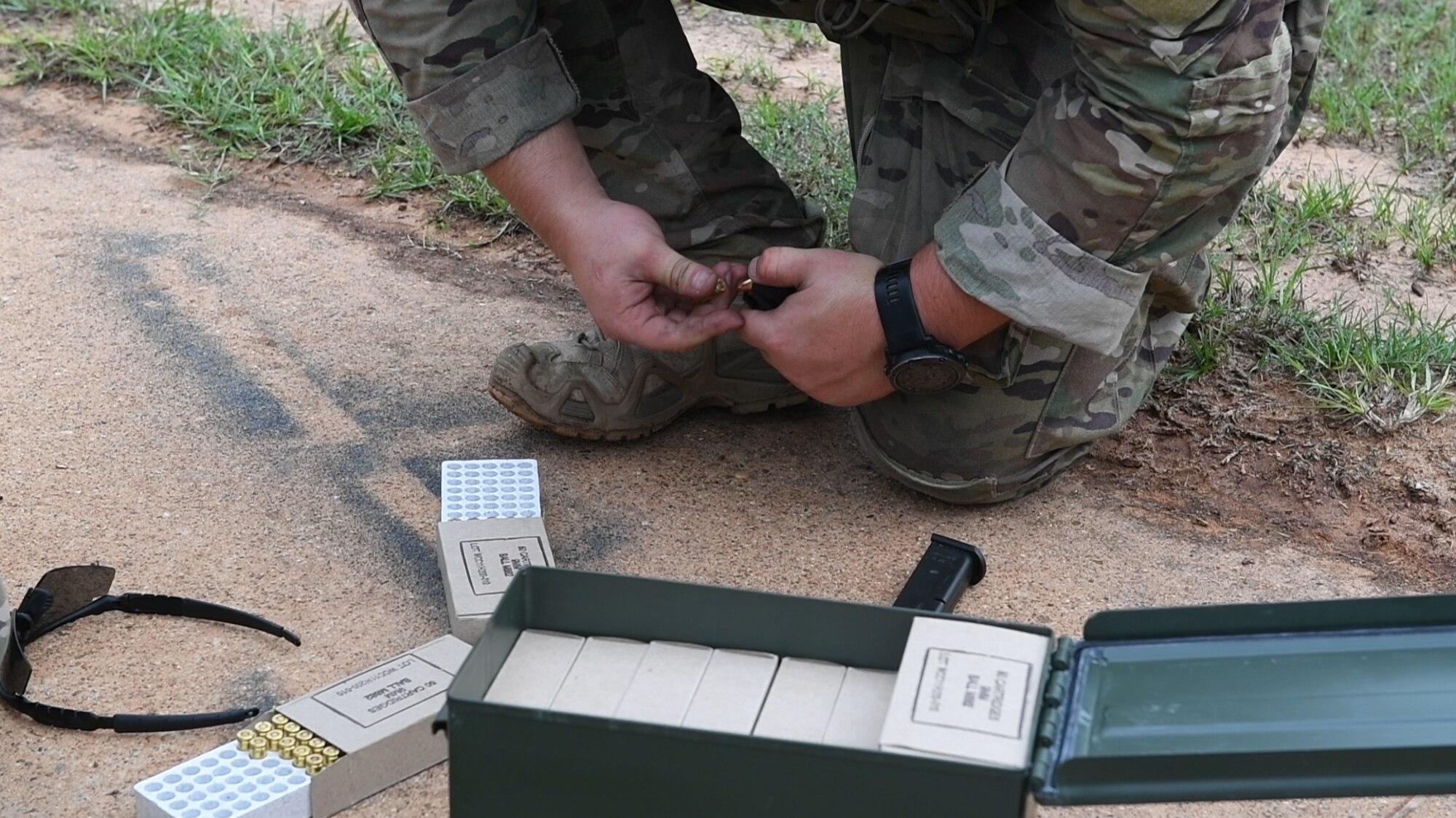 EOD shoots with local sheriffs