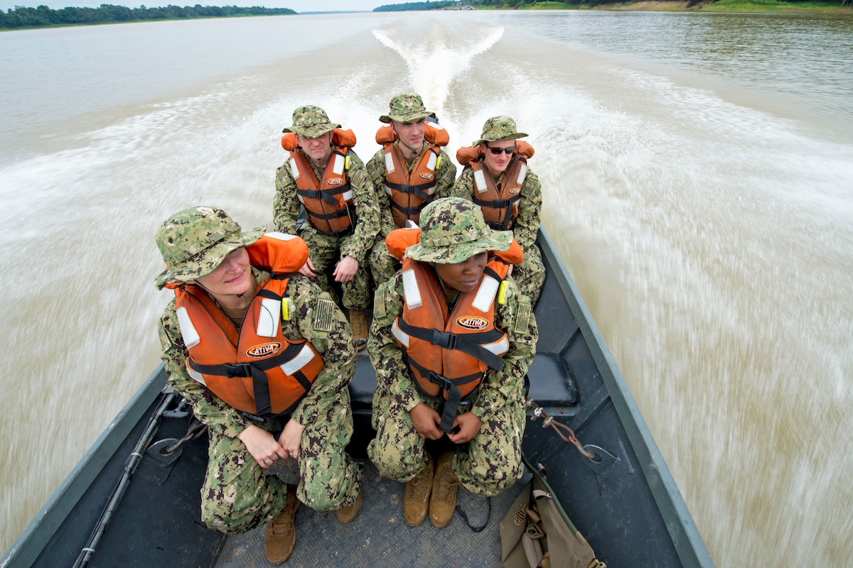 A team of five Navy doctors travel to a remote village along the Amazon River.