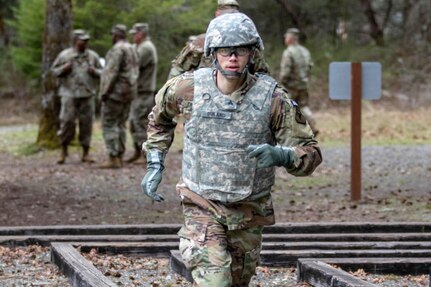 USARLC Soldiers compete in Best Warrior Competition