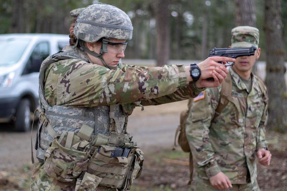 USARLC Soldiers compete in Best Warrior Competition