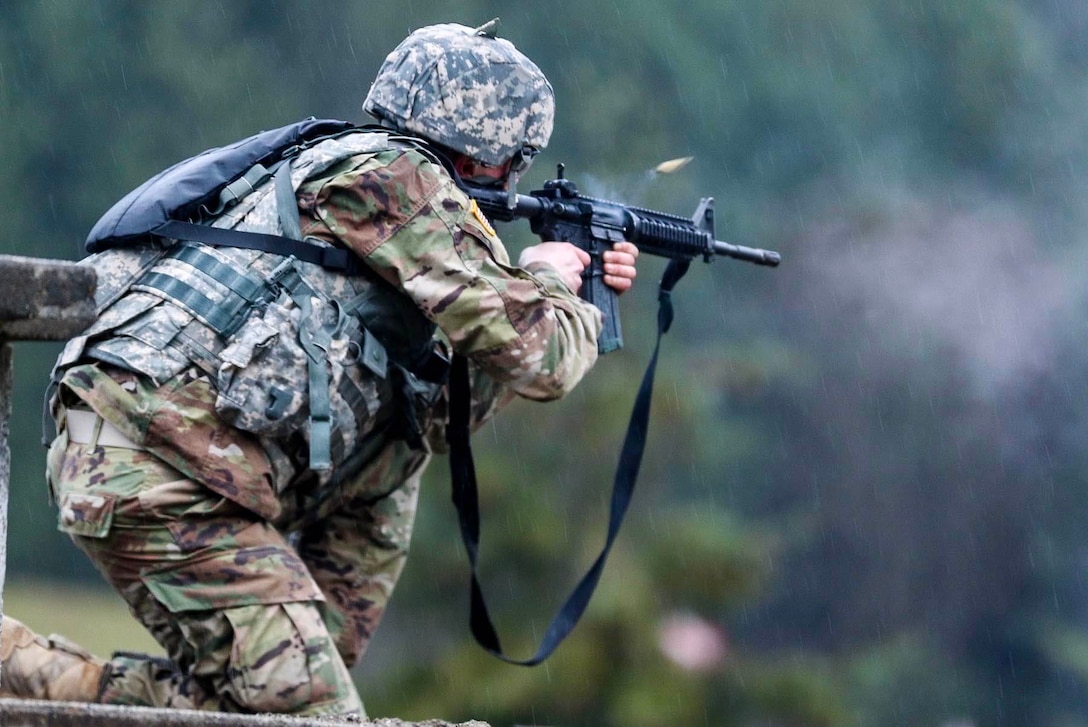 USARLC Soldiers compete in Best Warrior Competition