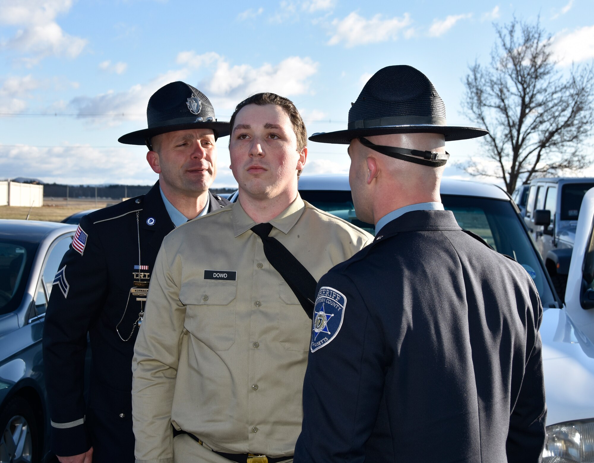 Some 52 people began training April 1, as shouts echoed across the Wing Headquarters parking lot.