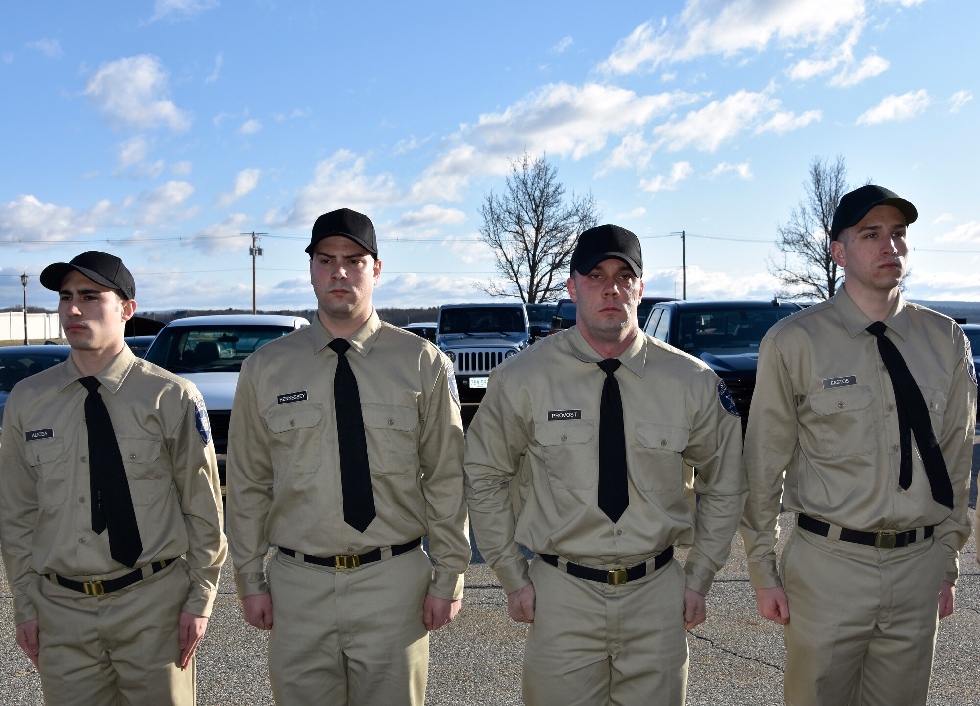 Some 52 people began training April 1, as shouts echoed across the Wing Headquarters parking lot.