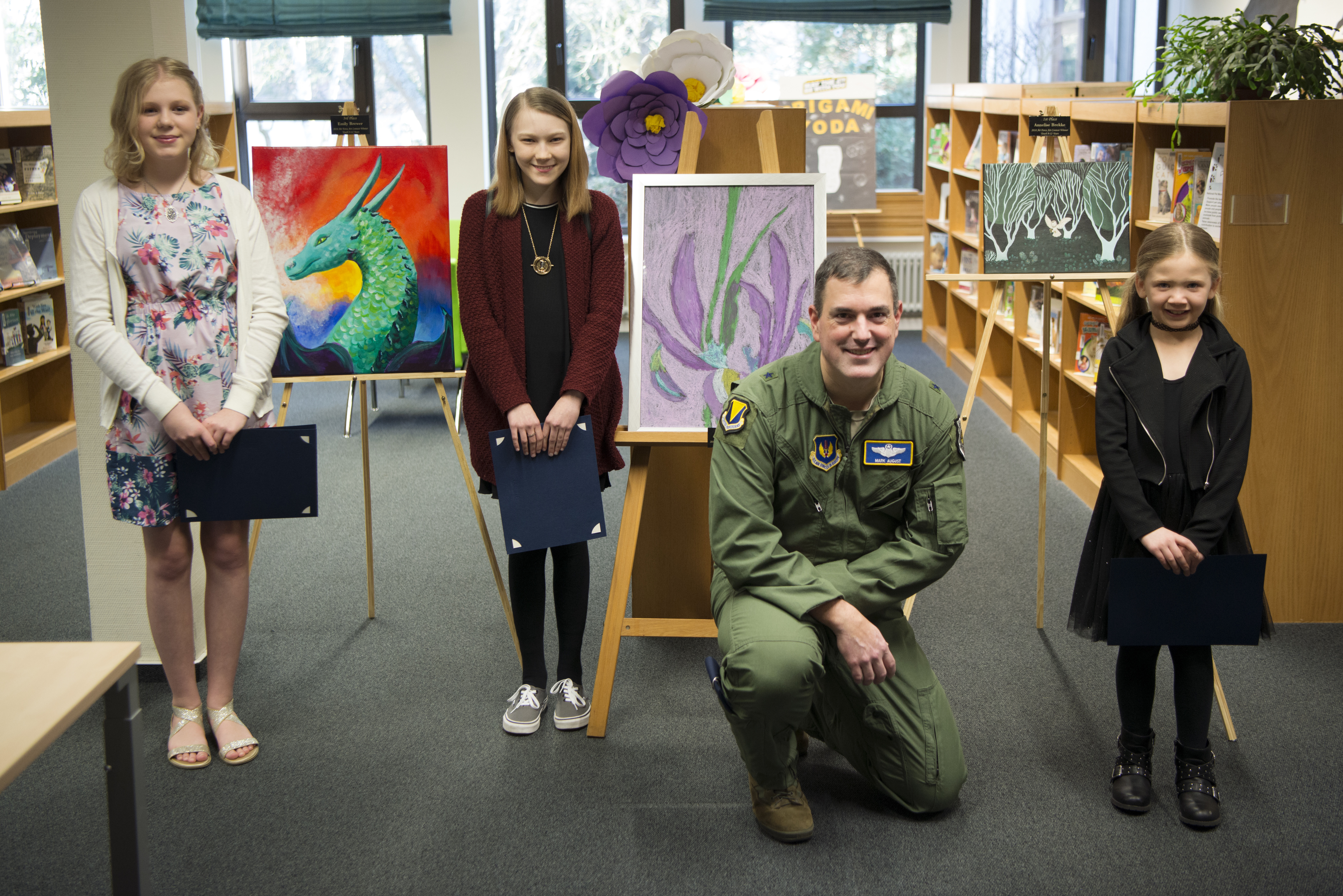 Air Force Art Contest Winners