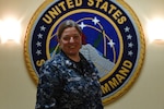 The April Enlisted Corps Spotlight is Mass Communication Specialist 1st Class Julie Matyascik.