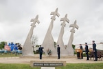 Military and community members gather at the Freedom Flyer Reunion wreath laying ceremony March 29, 2019 to honor prisoners of war and those missing in action, at Joint Base San Antonio-Randolph, Texas. The event honors all prisoners of war and missing in action service members from the Vietnam War.