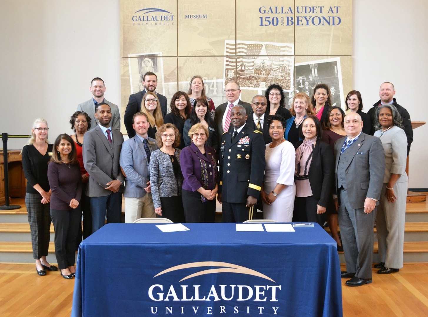 DLA, Gallaudet University Sign Historic Partnership Agreement > Defense ...