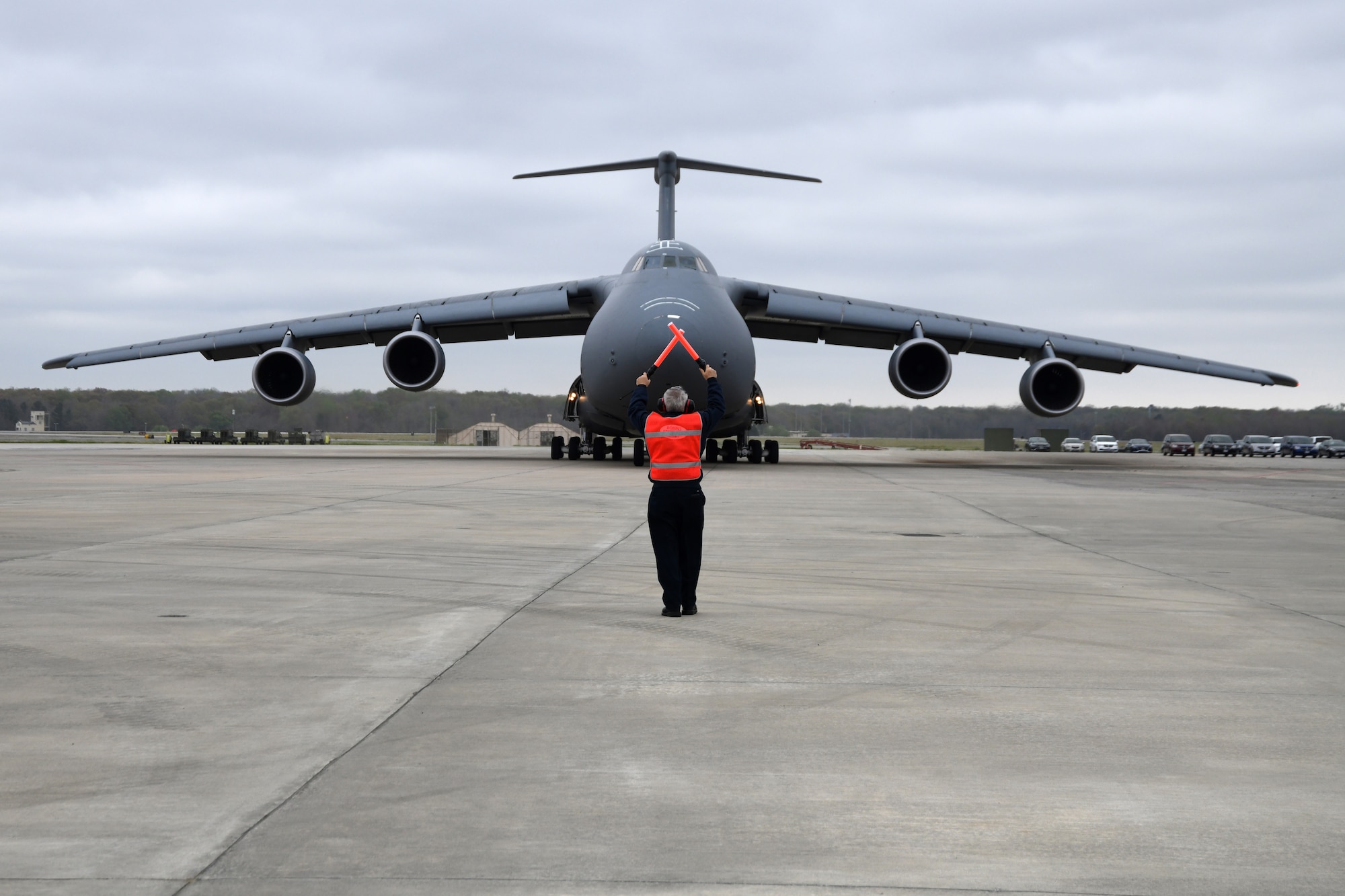 Dover C-5M receives 8K pound ramp at Robins