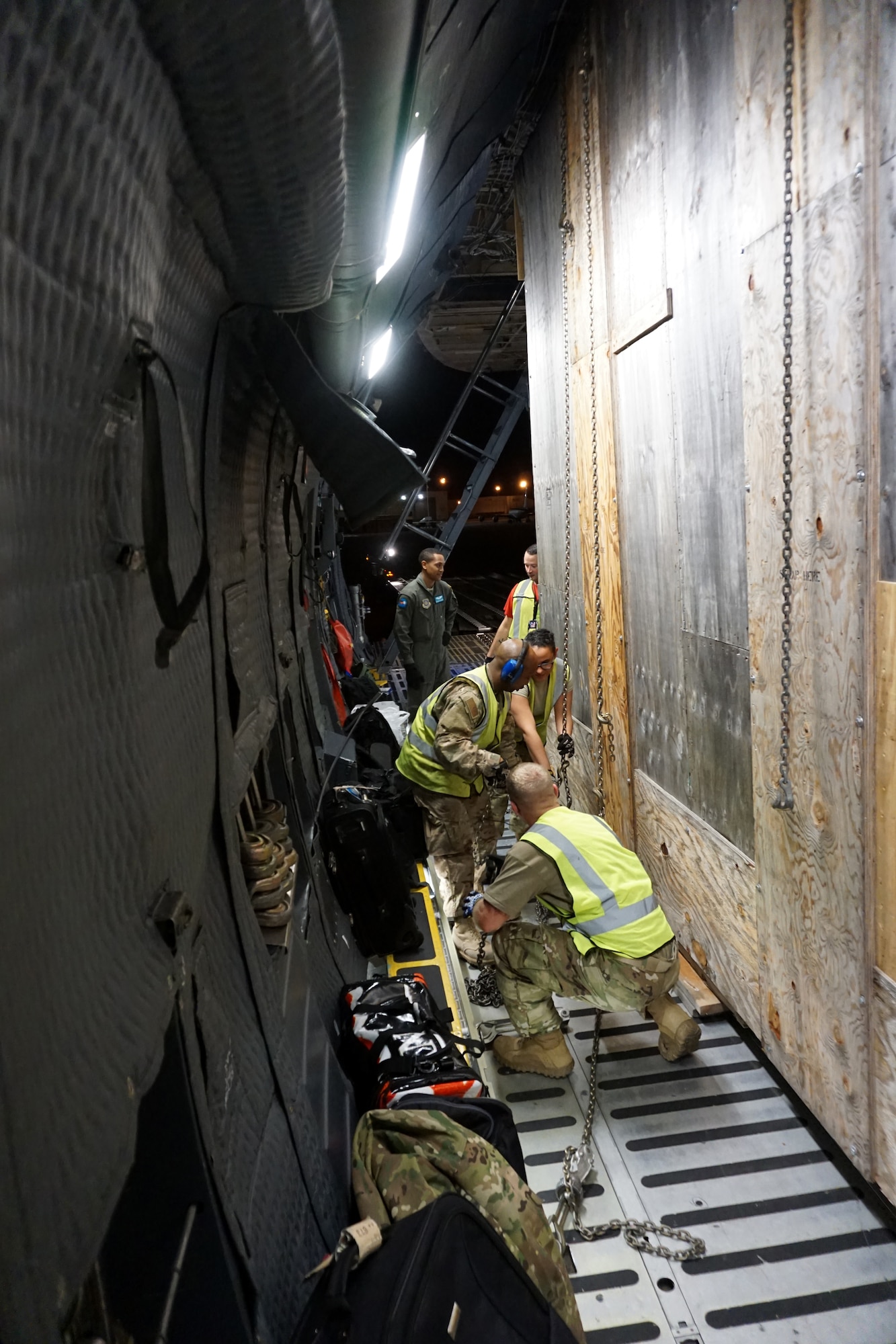 Dover C-5M receives 8K pound ramp at Robins