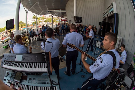 U.S. Air Force Band of the Pacific spreads joy through song