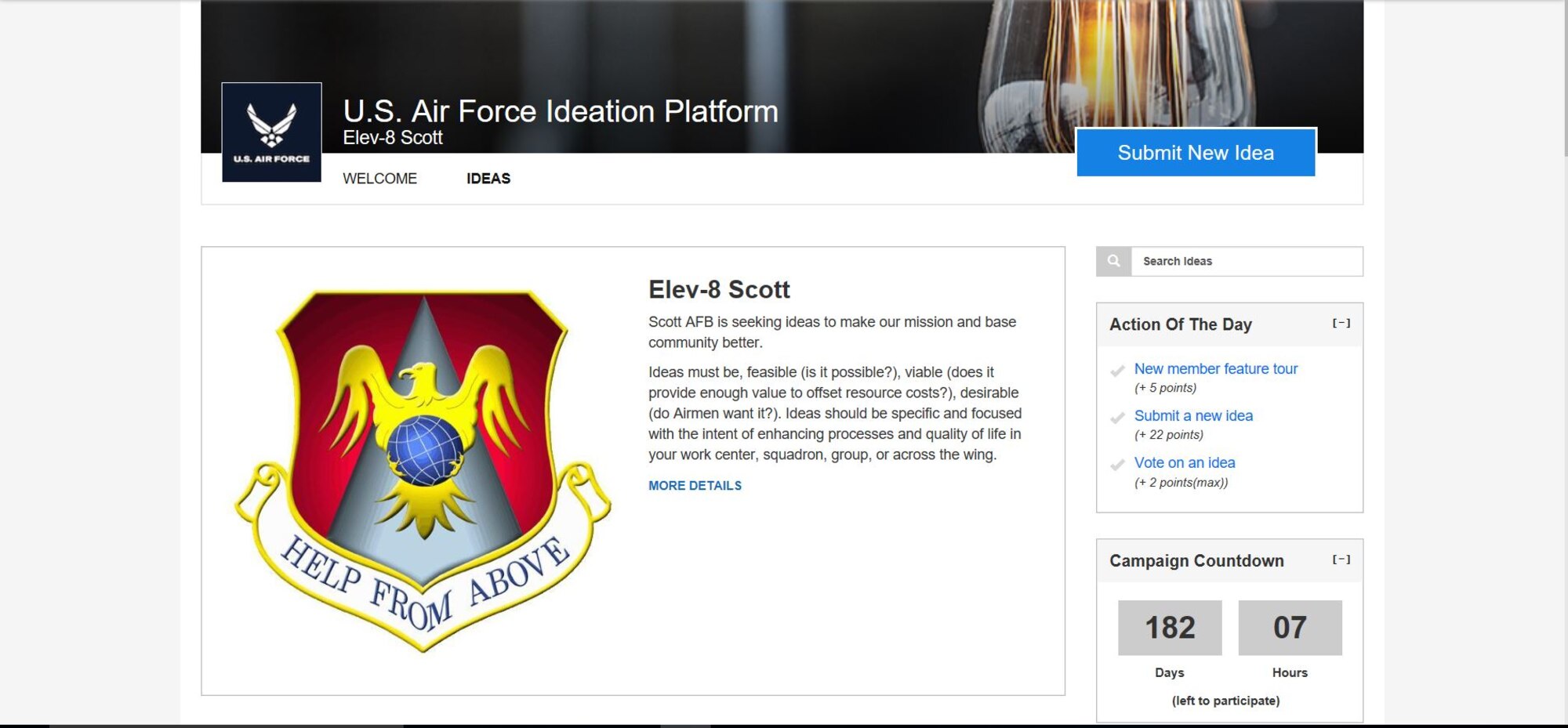U.S. Air Force courtesy screen shot