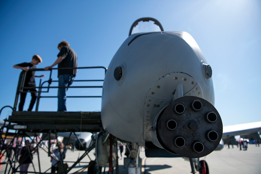 The two-day air show  featured perforamances, fly overs, and static displays, as well as events for kids