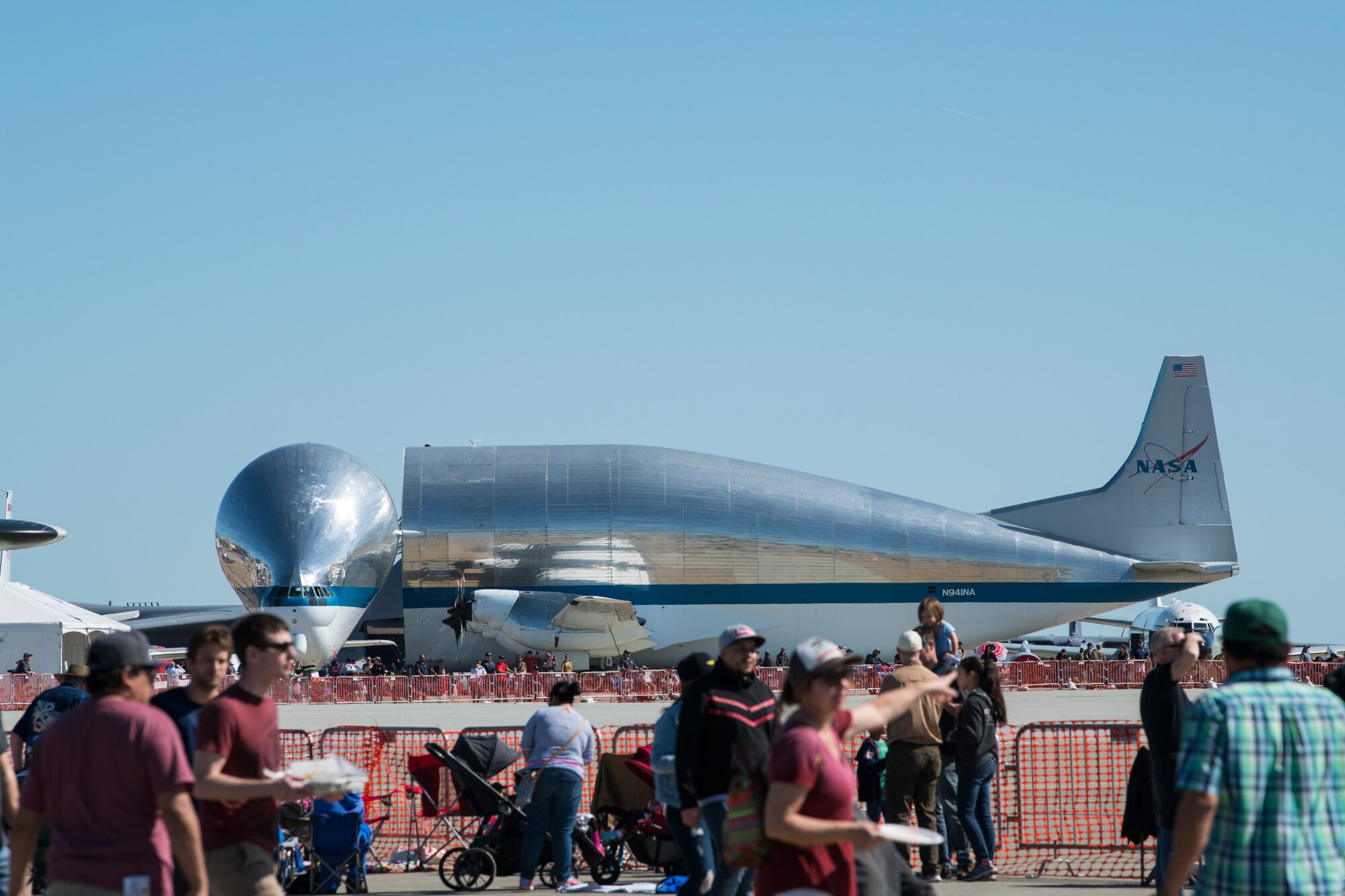 The two-day air show  featured perforamances, fly overs, and static displays, as well as events for kids