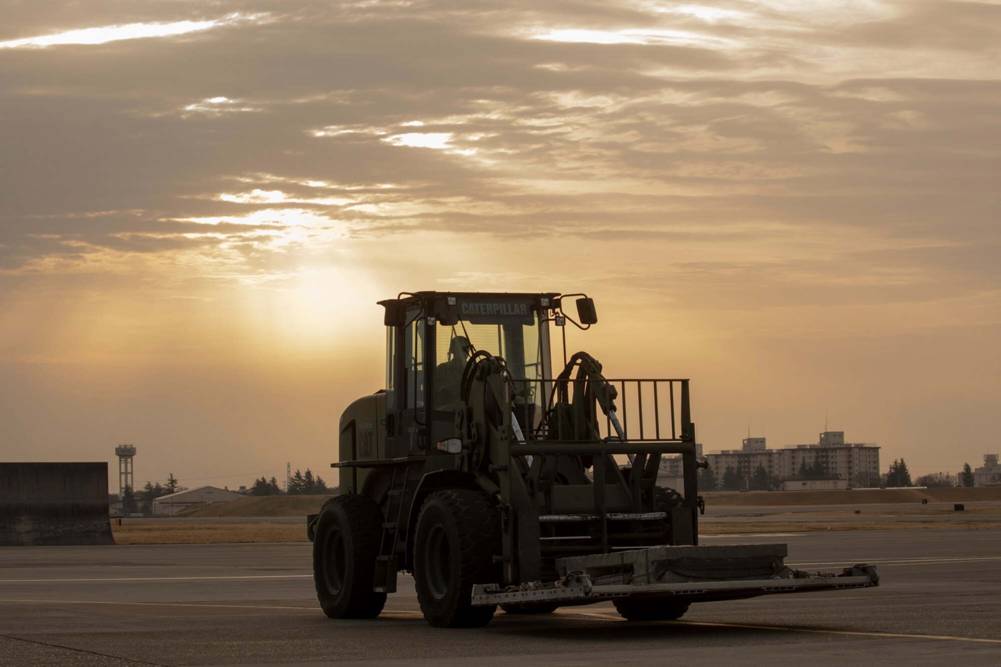 load a pallet with a forklift