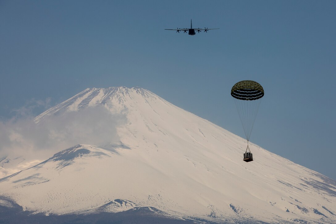 An Air Force C-130J Super Hercules