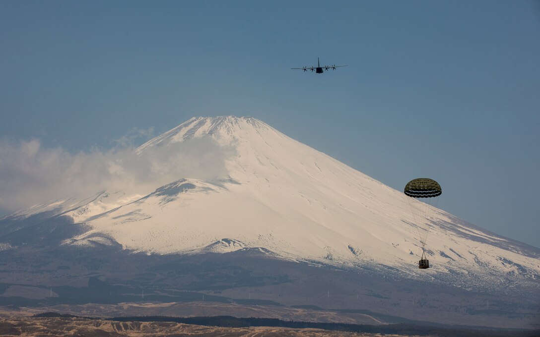 An Air Force C-130J Super Hercules