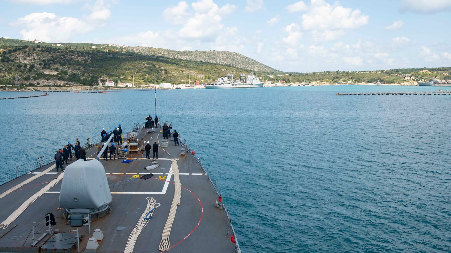 USS Gonzalez Visits Souda Bay