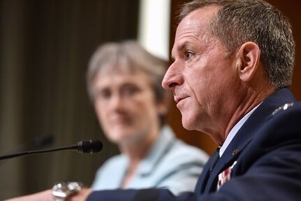 Secretary of the Air Force Heather Wilson and Air Force Chief of Staff Gen. David L. Goldfein told the House Armed Services Committee April 2 that the Air Force must get bigger and funding must be predictable to meet – and defeat – security threats at home, globally and in space in an era of great power competition.