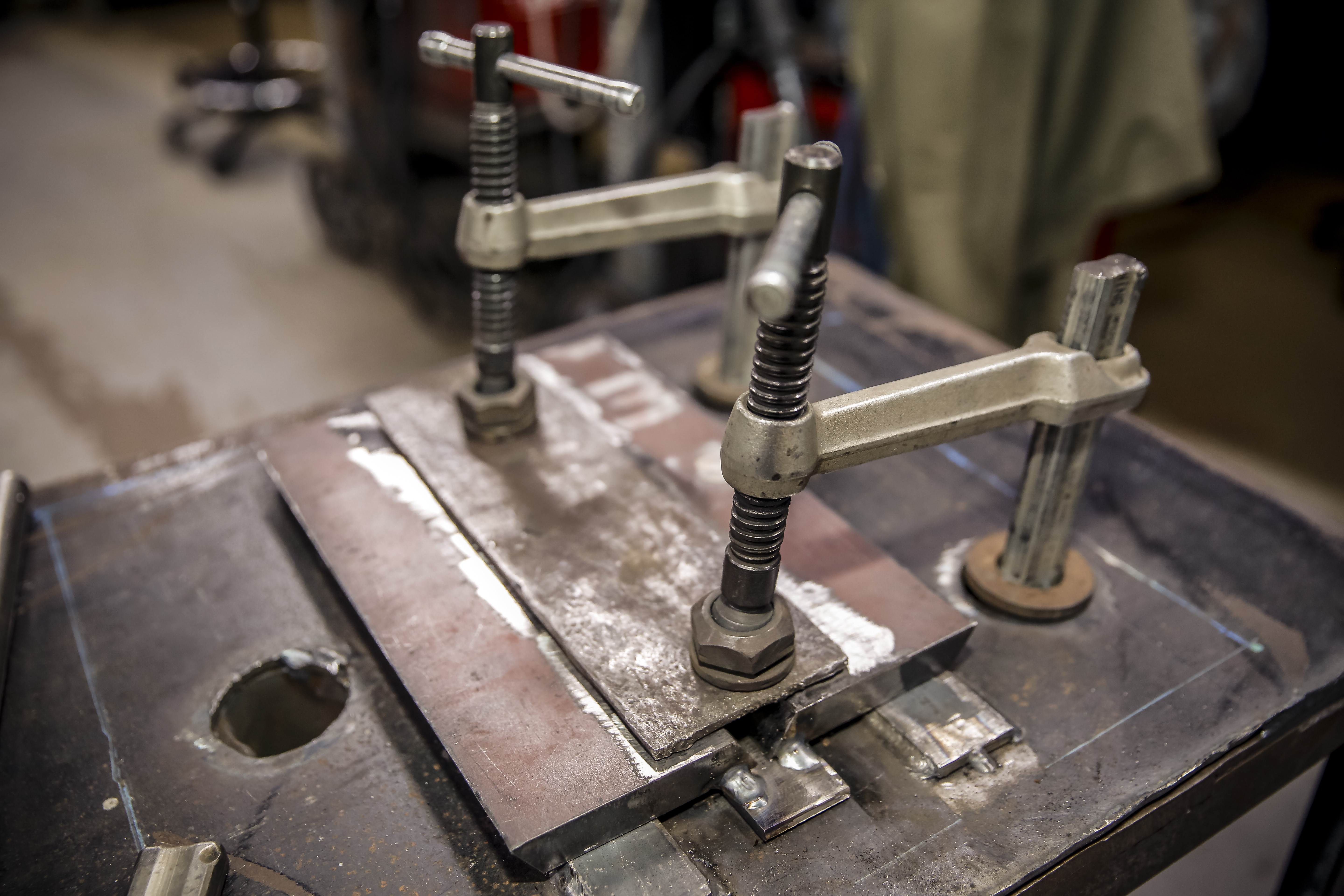 EmployeeDeveloped Welding Jig Helps Apprentices Soar in their Weld