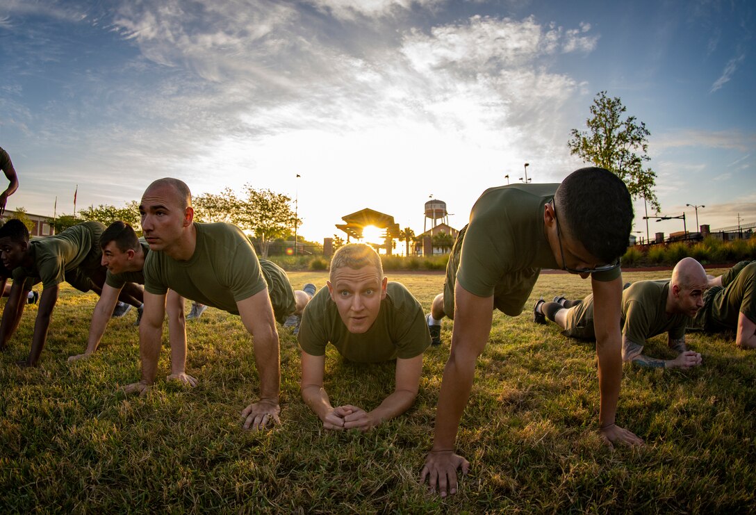 MARFORRES Marines participate in a Total Force Fitness event