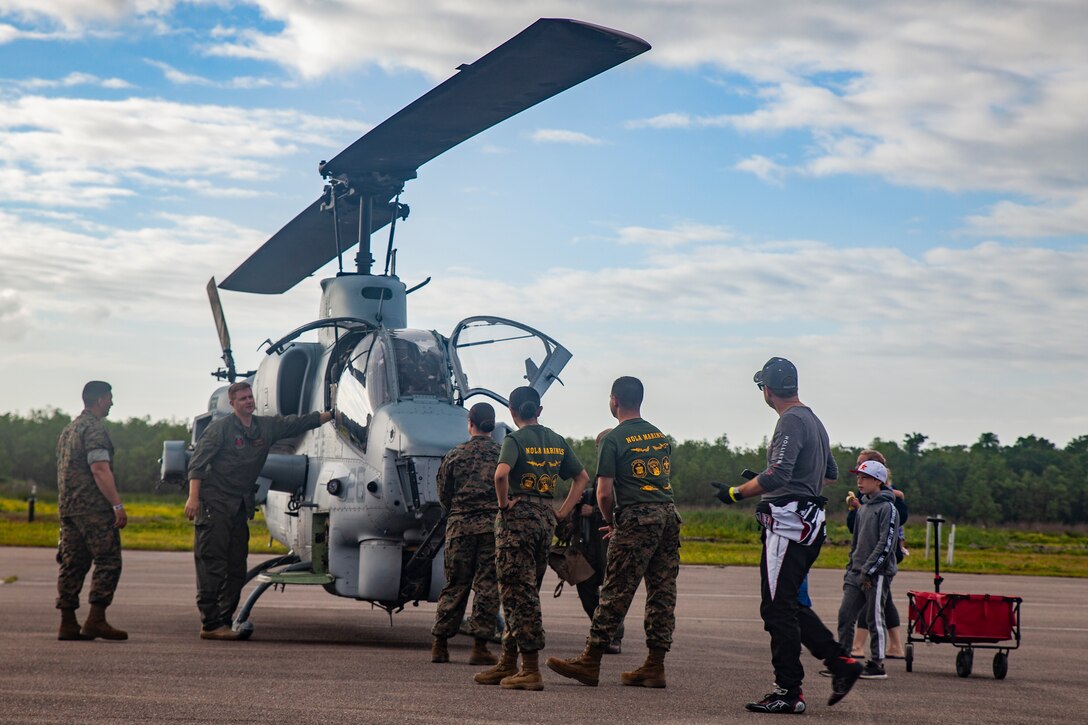 Marine Aircraft Group 49 lands at NOLA Motorsports Park