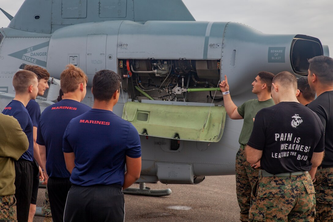 Marine Aircraft Group 49 lands at NOLA Motorsports Park