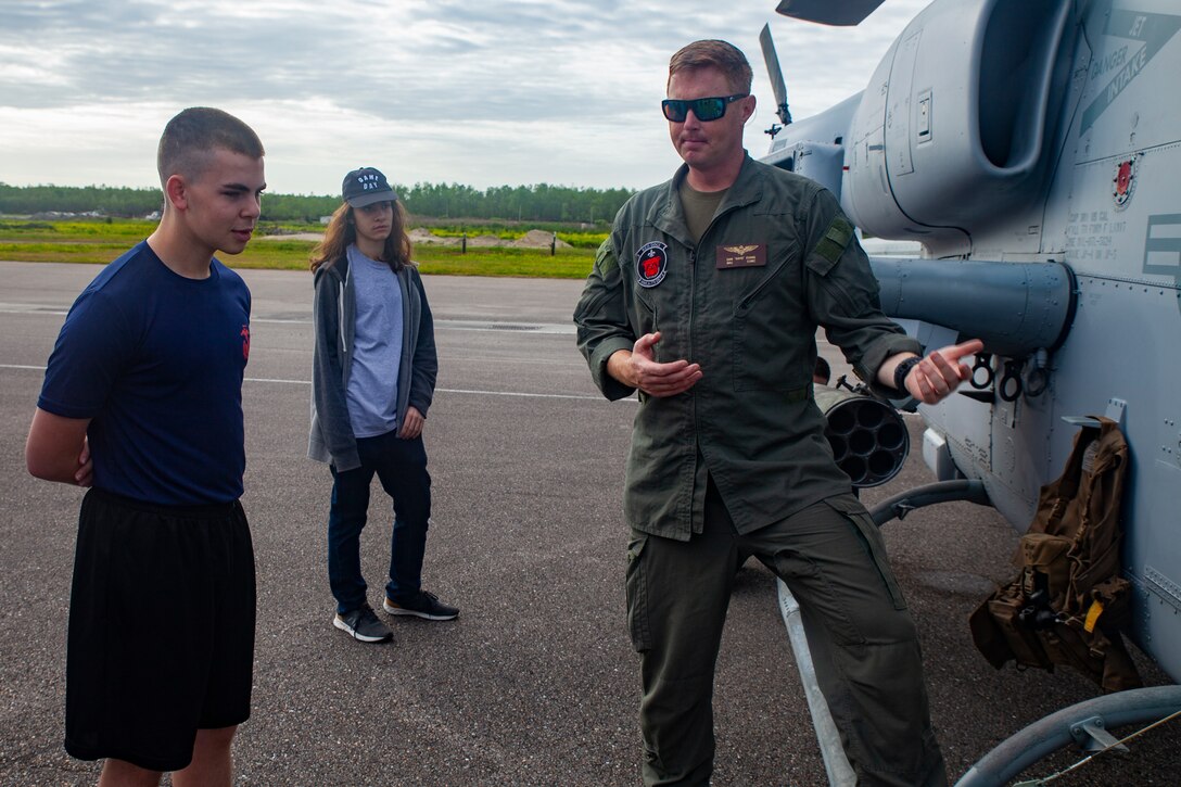 Marine Aircraft Group 49 lands at NOLA Motorsports Park