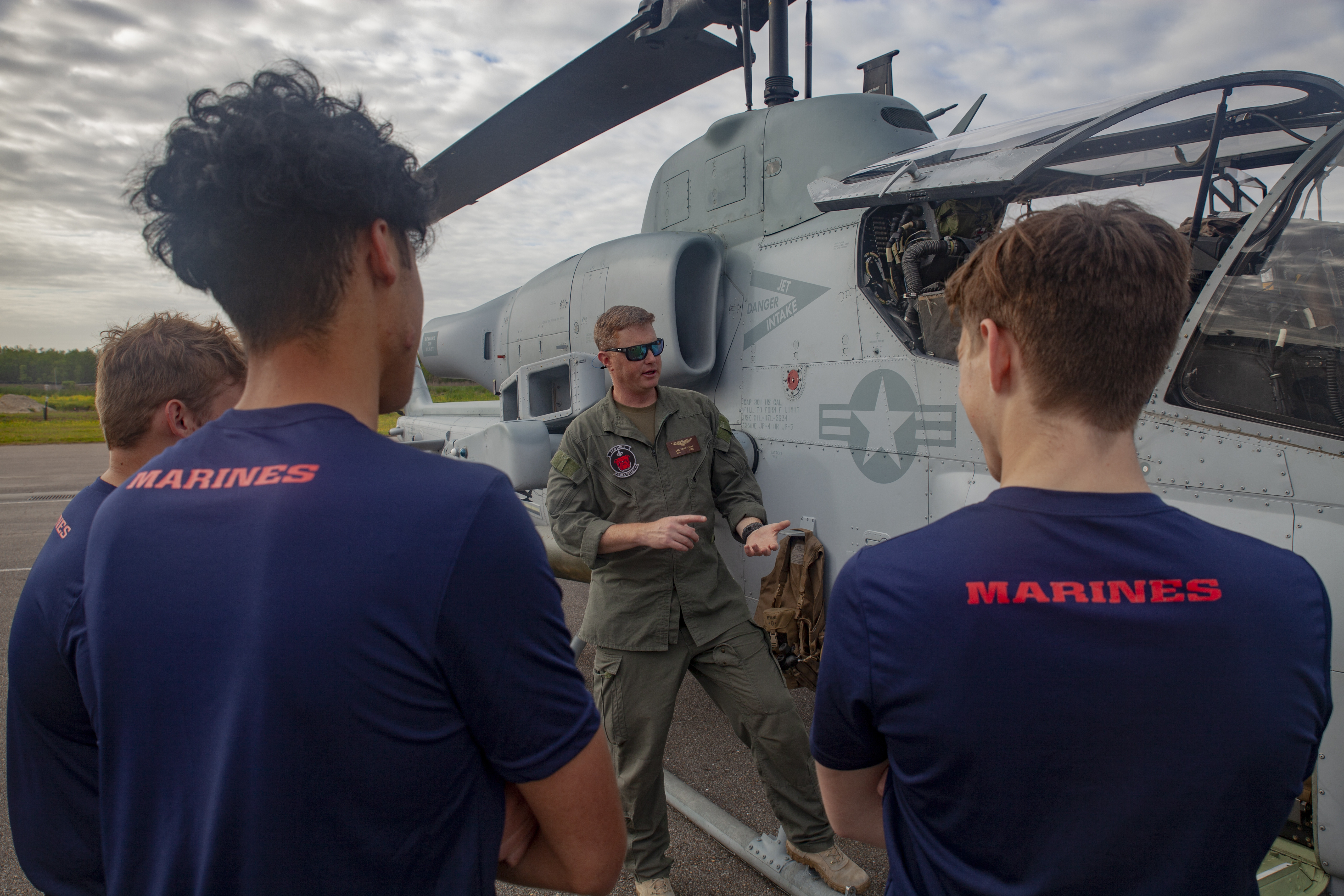 Marine Aircraft Group 49 lands at NOLA Motorsports Park