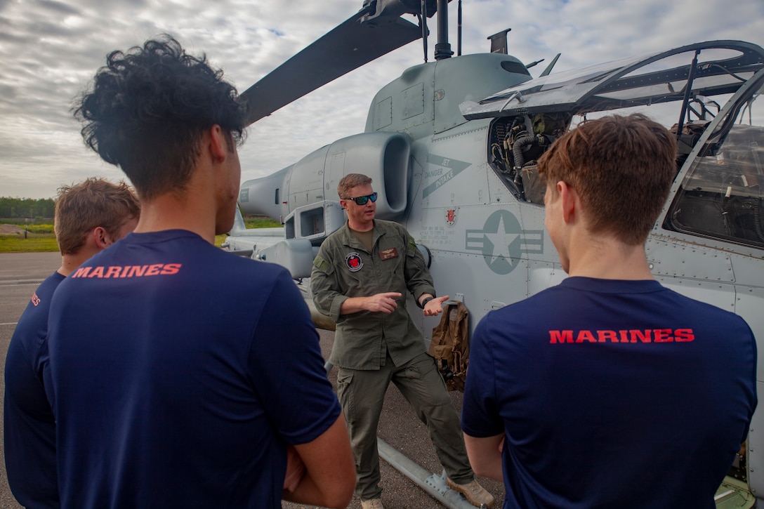 Marine Aircraft Group 49 lands at NOLA Motorsports Park