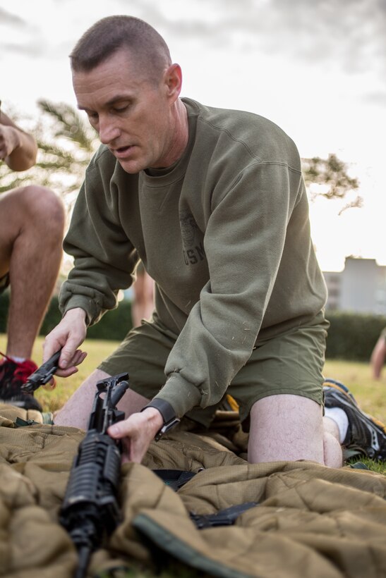 MARFORRES Marines participate in a Total Force Fitness event
