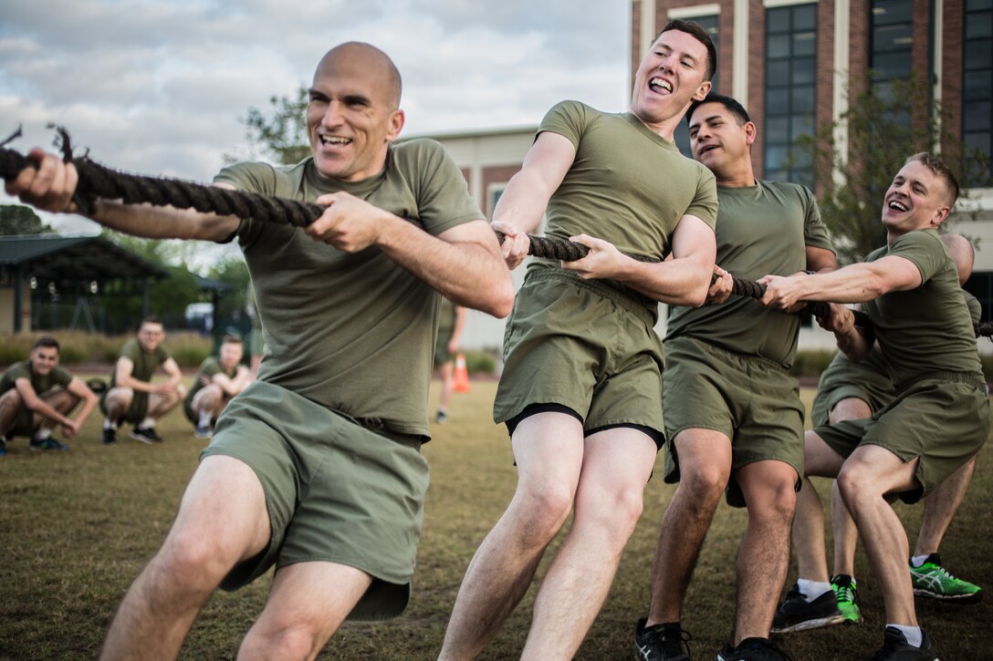 MARFORRES Marines participate in a Total Force Fitness event