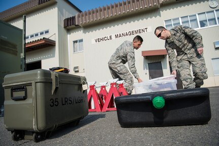Misawa Logistics Mechanics Conduct Their First Combat Readiness Exercise