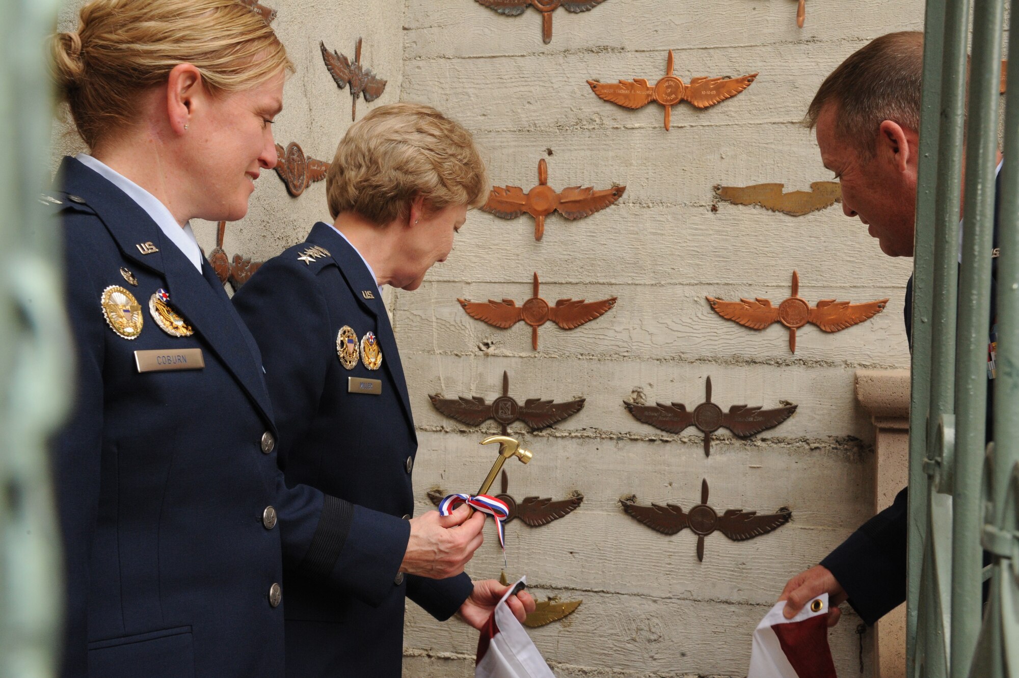 March Airmen Earn Legendary Wings on Fliers Wall