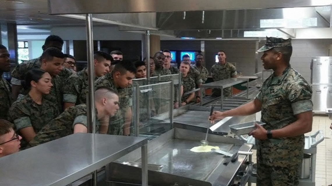 Leading from the kitchen > Marine Corps Base Quantico > News Article