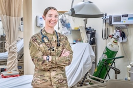 Capt. Heather Meier, 452d Combat Support Hospital, recently graduated from Jefferson College Physician Assistant Program with a master's degree.  She completed her clinical rotations during her deployment in support of Operation Spartan Shield at Camp Arifjan, Kuwait.