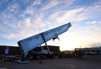 Rise & Shine: Team Minot Airmen test ICBM rocket loading system