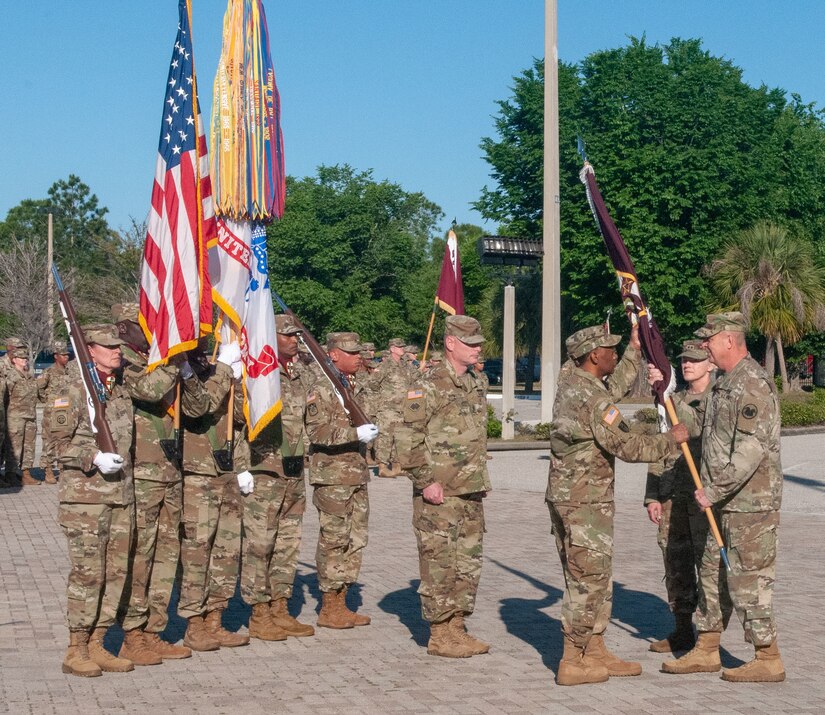 ARMEDCOM bids farewell to outgoing commander; welcomes new leadership