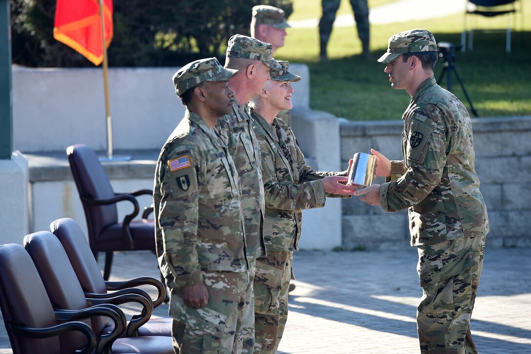 ARMEDCOM bids farewell to outgoing commander; welcomes new leadership