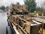 Generators arriving at the Putnam County Sheriff’s Office await use at a new training facility or whenever they might be needed for disaster response and rural investigations.