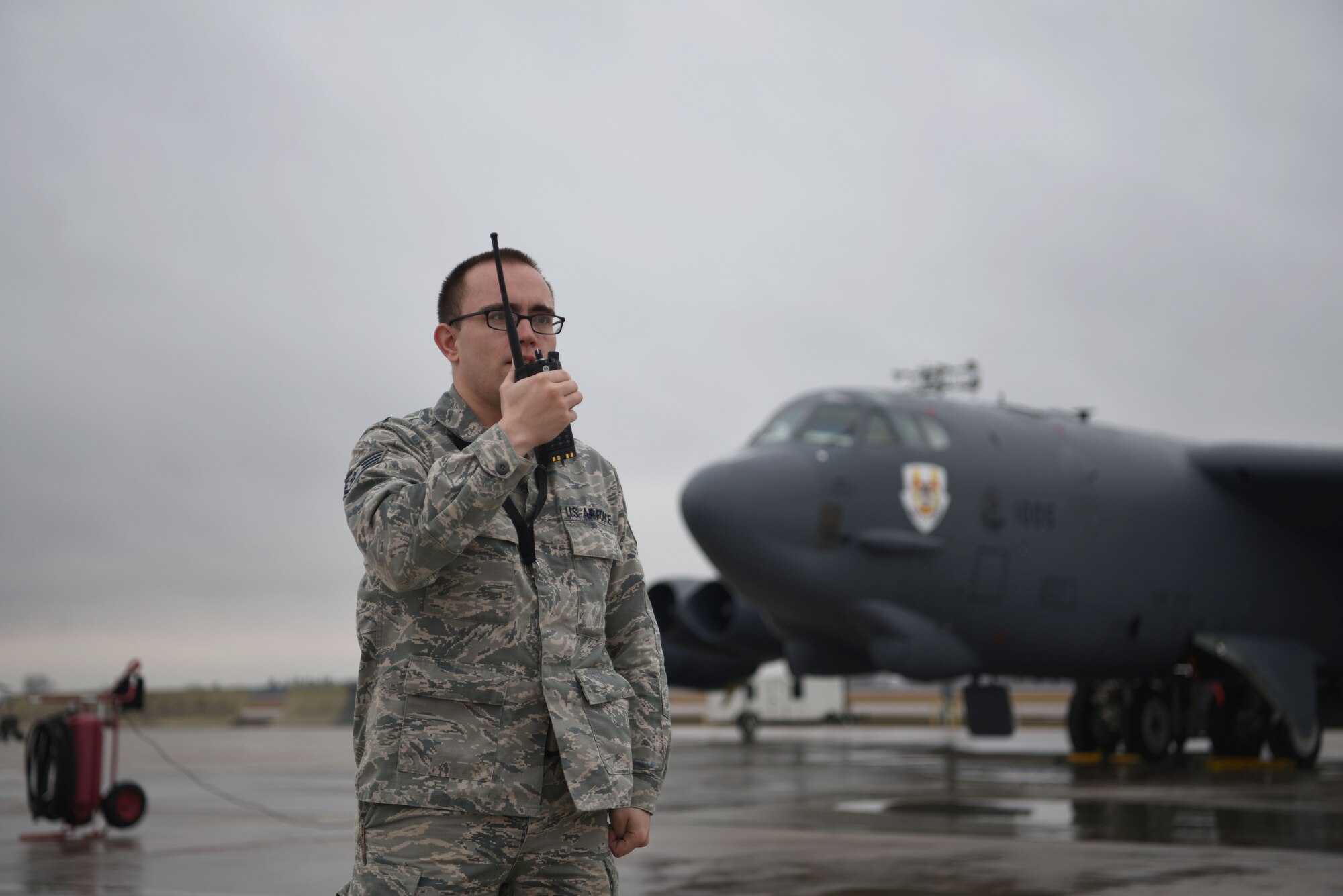 Airfield management runs checks and balances