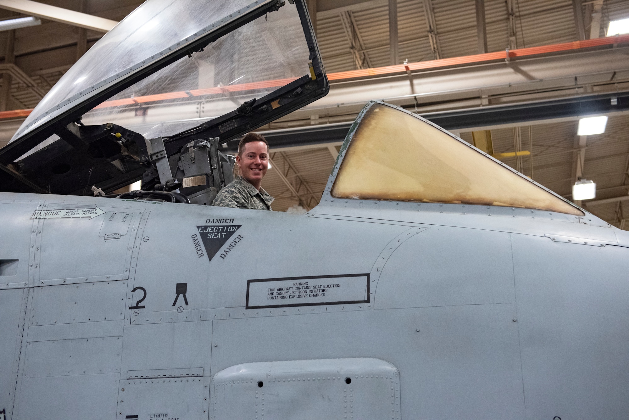 361st aerospace propulsion apprentice course students work on Aircraft engines