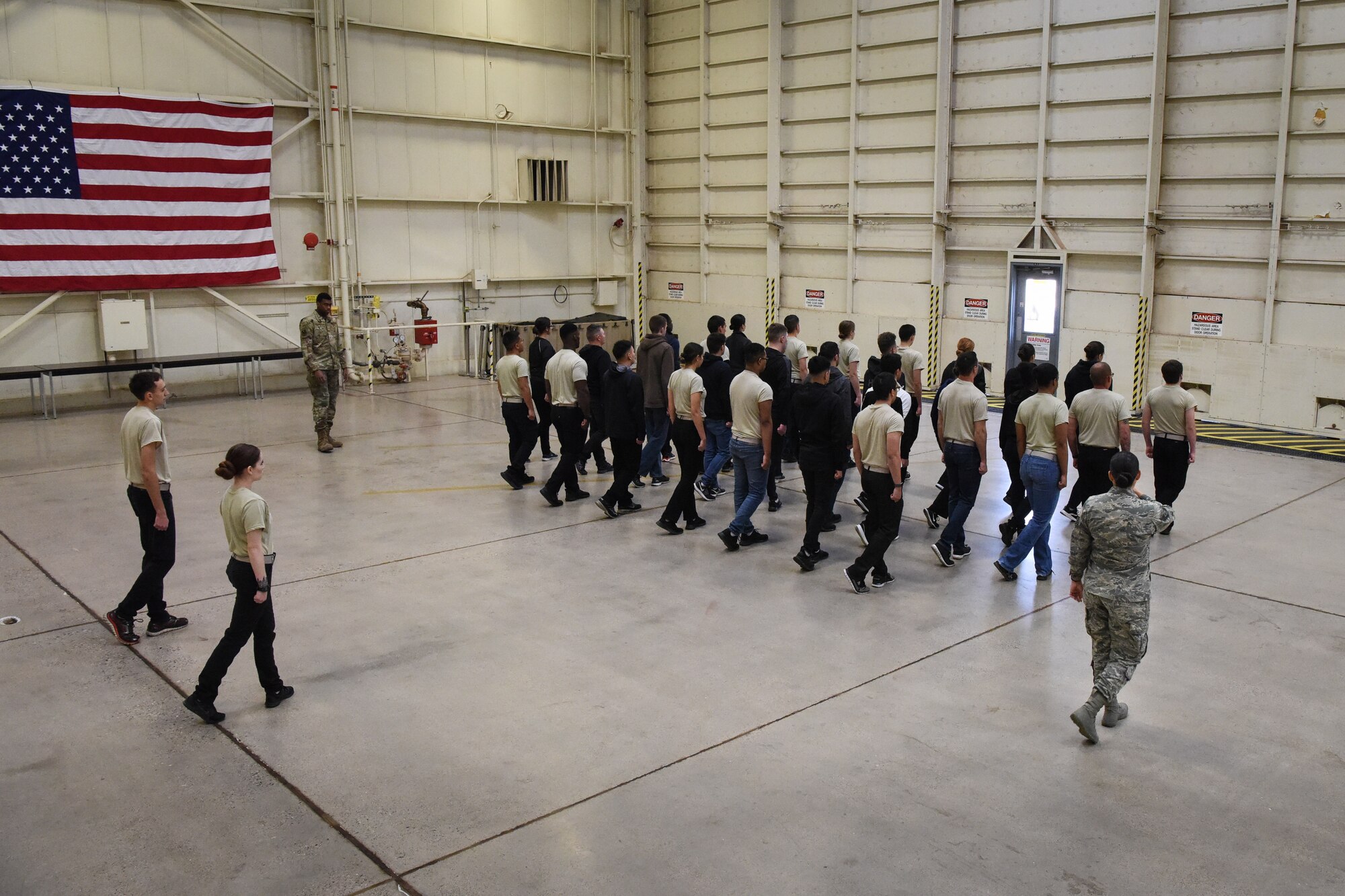 D&TF prepares recruits for military service