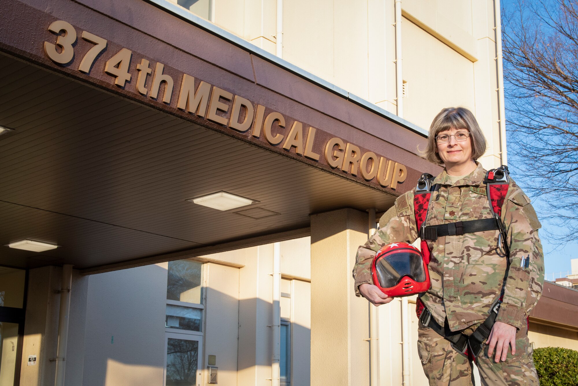 U.S. Air Force Maj. Donna Sicker, 374th Medical Group group practice manager and alternate sexual assault response coordinator, poses for a photo at Yokota Air Base, Japan, Jan. 14, 2019. As the alternate SARC, Sickler makes it a point to share the story of her sexual assault to help others addressing their own traumas while working with the community to show that sexual assault will never be tolerated. (U.S. Air Force photo by Senior Airman Matthew Gilmore)
